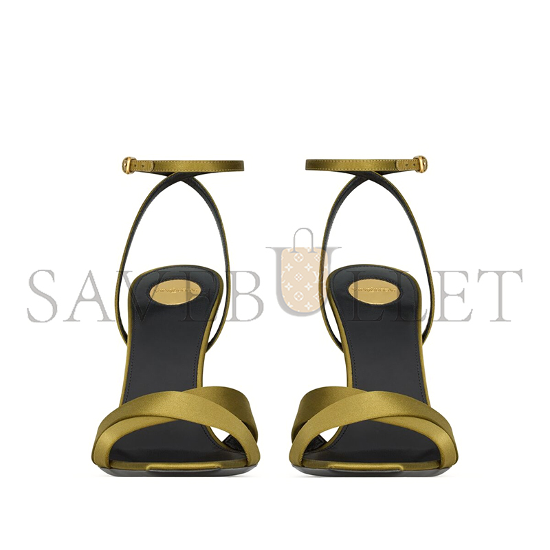 Y*L lucienne wedges in satin crepe 8302879qnao2309